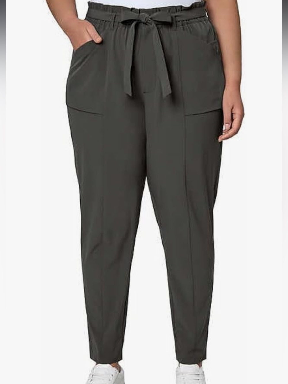 Modern ambition Tie front pants medium
